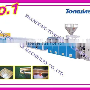 WPC Floor Machine /PVC Wood Plastic Profile Machine thumbnail-1
