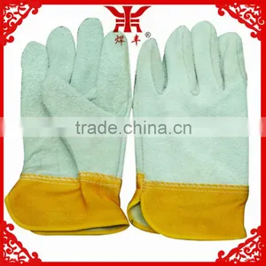 Factory-outlet 10.5 Inch Cow Split Leather Working Gloves thumbnail-1