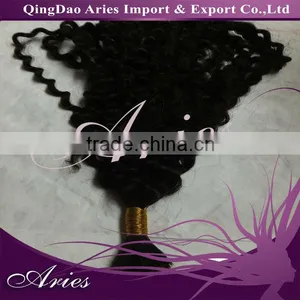 Wholsale 100% Human Hair Bulk,beauty Curly Wave ,afro Kinky Bulk Hair thumbnail-1