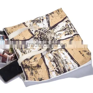 New Arrival High Quality Women Shoulder Bag Female Canvas French Country Tote Bags thumbnail-3