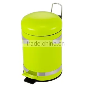 2014 New Design Stainless Steel Dustbin Type Metal Waste Bin thumbnail-1