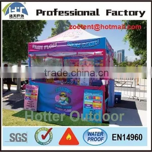 40mm/50mm Hexagonal Tube Aluminum Frame Party Shelter Tent/shelter Canopy Custom Printed for Exhibition thumbnail-1