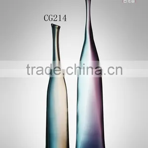 Stained Glass Hand Blown Glass Vase Factory in China thumbnail-1