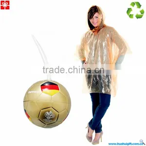 New Product Photo - 2014 ECO Plastic Ball With Keychain Poncho Promotional Gift thumbnail-1
