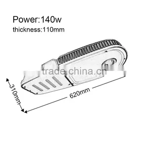 Dimmable High Power COB 140W IP65 LED Street Light thumbnail-2