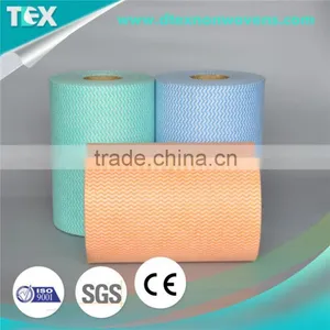 D-TEX NONWOVENS 50gsm Spun-lace Viscose Polyester Household Wipes thumbnail-1