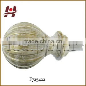 F725422 Window Resin Plastic Crystal Glass Resin Finial thumbnail-1
