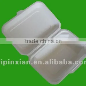 FDA Biodegradable Eco-friendly Disposable Natural Fiber Food Container thumbnail-1