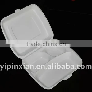 Airline Disposable 8.1"*10" 3-compartment Clamshell thumbnail-1