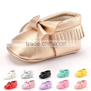 A-bomb Summer Hot Selling Breathable Baby Girls Prewalker Shoes With Bowknot/Baby Girls Shoes/Baby Girls Sandles thumbnail-1