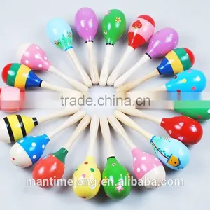 Baby Rattle Toy Wooden Rattle thumbnail-1