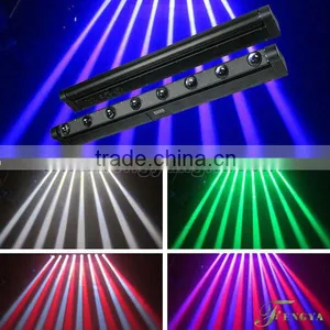 8pcs 10w 4in1 RGBW Led Beam Effect Moving Head Light thumbnail-1