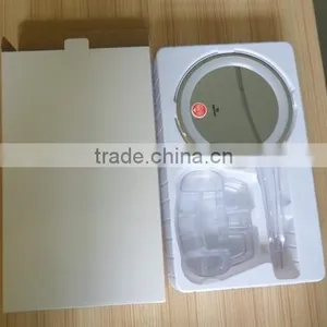 Touch Switch LED Makeup Mirror With a Clear Vanity Case thumbnail-4