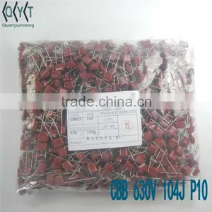 Capacitors CBB22 630V 104J NEW thumbnail-1