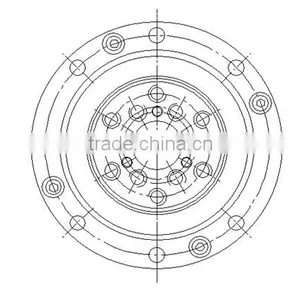 Harmonic Drive Crossed Cylindrical Roller Bearing for Harmonic Drive CSG40/CSF40 thumbnail-6