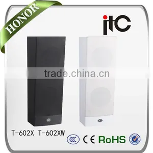 ITC T-602X/T-602XW Stylish 20 Watt 4" 2.0 Wall Mount PA Speaker Box thumbnail-1