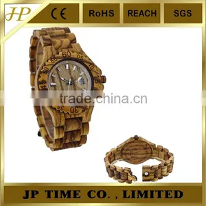 5 Years Natural Wooden Made Luxury Unisex Wooden Watch Analog Quartz thumbnail-2