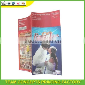 Hot Sale a4 CMYK Offset Travel Brochure thumbnail-1