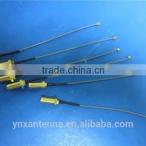 SMA Female to IPEX RG1.13 Coaxial Cable SMA Within the Outer Spiral Needle Female Pin Modified Wireless Router Antenna thumbnail-4