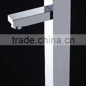 Brass High Body Square Basin Mixer/high Grand Faucet thumbnail-1