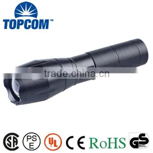 Powerful LED Light Camping Usage USB Rechargeable Flashlight thumbnail-1