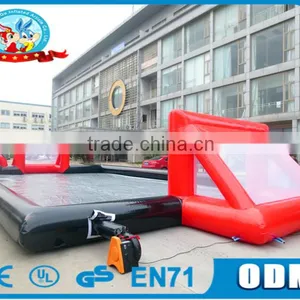 Large Inflatable Portable Soccer Field Football Equipment thumbnail-1