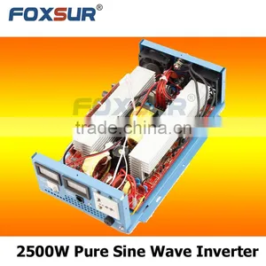 Excellent Quality Low Price 2500W Best Quality Big Power Pure Sine Wave Inverter 12V DC to 110V AC, DC to AC Solar Power Invert thumbnail-3