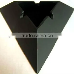 Pyramid Shape Metal Ashtray thumbnail-1