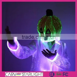 2015 Fashion Fiber Optics Holloween Decorations Pumpkins thumbnail-1