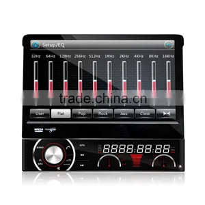 Winmark 7 Inch 1 Din Car Stereo Motorized Retractable Monitor Touch Screen Wifi 3G GPS Bluetooth Digital TV Input Universal thumbnail-4