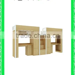 Wooden Bed Designs Modern Dormitory Bed HXDM006 thumbnail-1