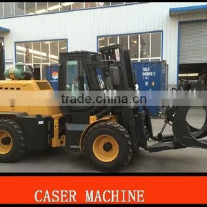 Off Road Forklift All Terrain 4WD Forklift Manitou Forklift Container Operation off Road Forklift CPCY28, CPCY35 With CE thumbnail-5