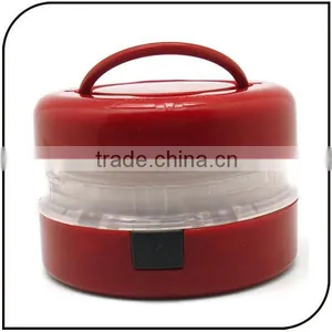 Waterproof ABS 2mode 5LED AAA Battery Portable Light Hand Lantern Mini Led Tensile Camping Lamp thumbnail-2
