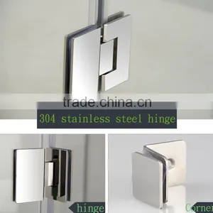 Rectangle Hinged Tempered Glass Shower Enclosure for Bathroom With CE ANSI thumbnail-3