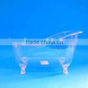 PS Mini Bathtub, Plastic Bathtub for Pesonal Care, Bathtub Gift thumbnail-2