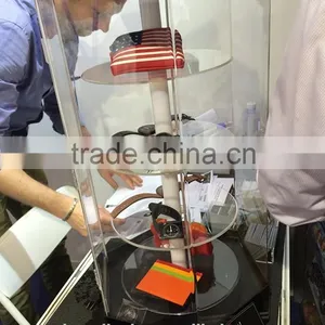 High Purity Locking Acrylic Display Case, Display Case With Led Light thumbnail-1