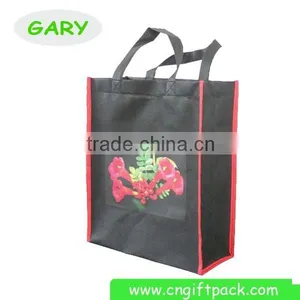 80G Black Non Woven Promotion Bag Tote thumbnail-3