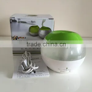 5V Ultrasonic Air Humidifier Atomizer With Blue LED Light thumbnail-5