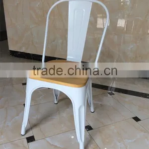 High Quality Cheap Vintage Metal Chairs for Restaurant thumbnail-3