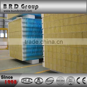 Multi-Function Fire Resistant Building Material Rockwool Sandwich Panel thumbnail-5