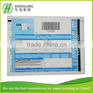 (PHOTO)FREE SAMPLE,210x140mm,4-ply,loose-leaf,barcode,national Courier Waybill thumbnail-5