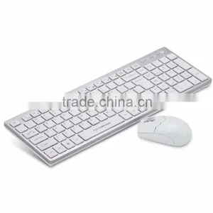 2.4G Wireless Keyboard and Mouse,combo Sets,slim Design,different Color Optional thumbnail-1