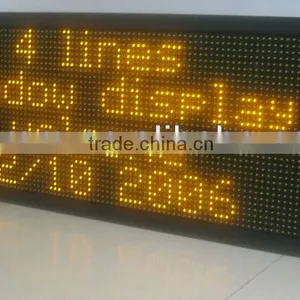 Led Message Display Sign / Outdoor GRY LED Display, Unit Size 256(L)*25.6(H)*20(D)CM thumbnail-1