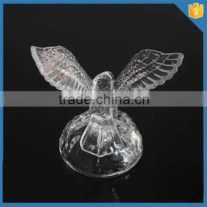 Eagle Animal Design Crystal Glass Ornaments thumbnail-2