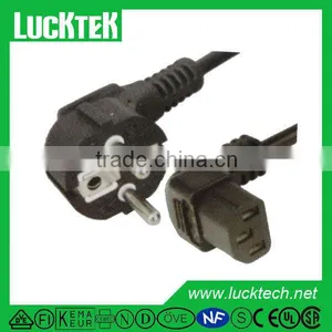 European 90 Degree Power Cord thumbnail-1