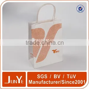 Brown Printed Paper Carrier Bag Craft Paper Shopping Bag With Logo Print Quality Choice thumbnail-2