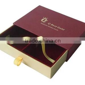 Manufacturer Customized Paper Sliding Drawer Box With Logo and Divider thumbnail-1