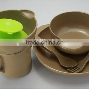 Healthy Material Biodegradable Children Dinner Table Set thumbnail-2