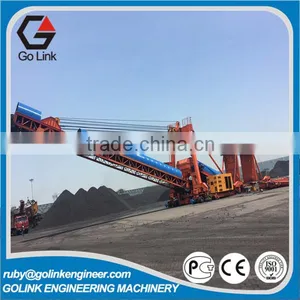 Low Price New Design Structure China Manufacture Coal Tyre Mobile Stacker thumbnail-6