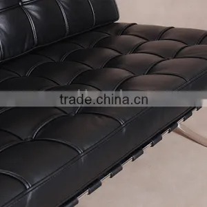 Design Furniture Leather Modern Barcelona Sofa White Black Red thumbnail-2